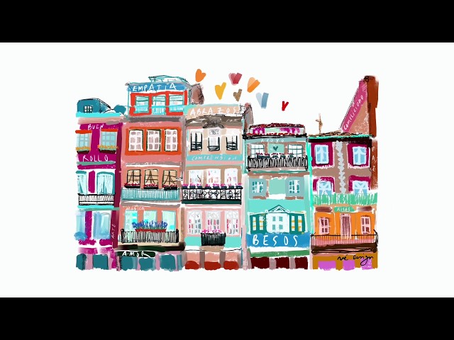 Ilustraciones animadas de Vé Design