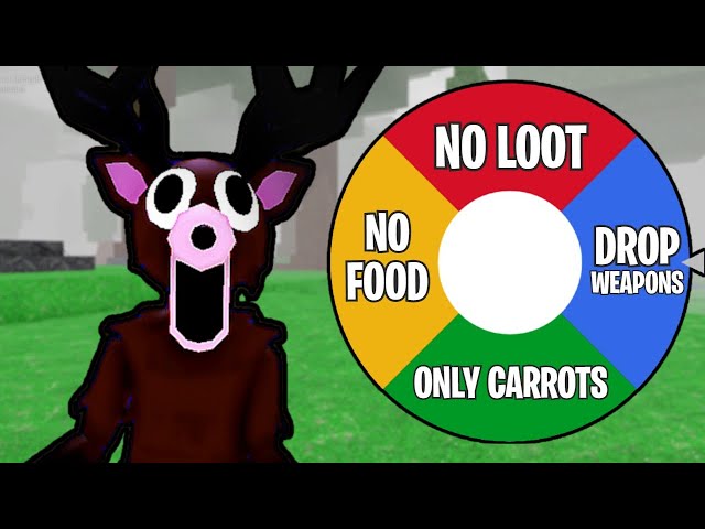 99 Nights in The Forest, but RANDOM WHEEL DECIDES MY CHALLENGES!