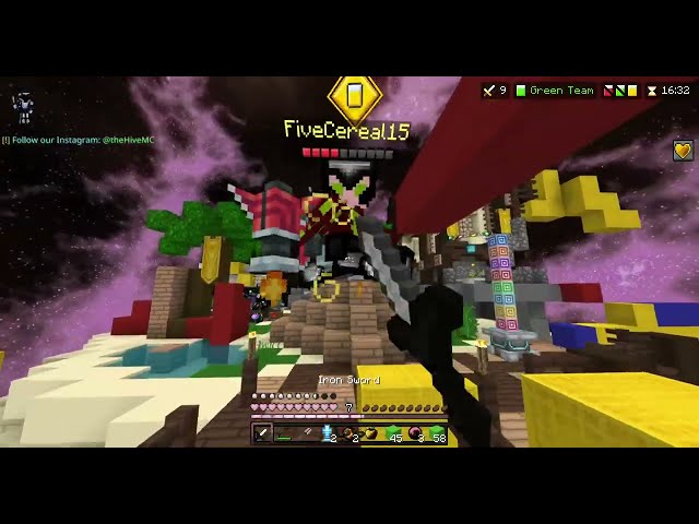 Solo Queuing Parties in  Hive Bedwars Squads