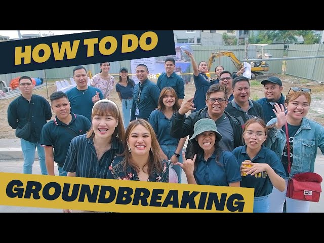 Vlog 5 How To Do A Groundbreaking Ceremony the NADC way!