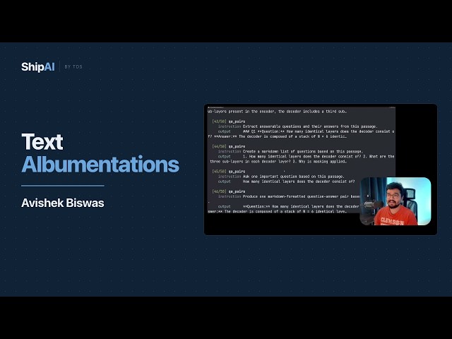Synthetic Data Generation using Text Albumentations