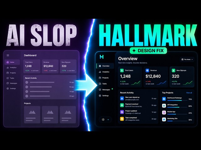Hallmark: The Anti-AI-Slop Design Skill for AI Coding Assistants