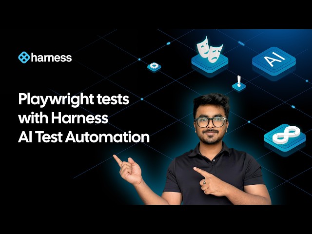 Run Playwright Tests with Harness AI Test Automation | CI/CD + AI Failure Analysis