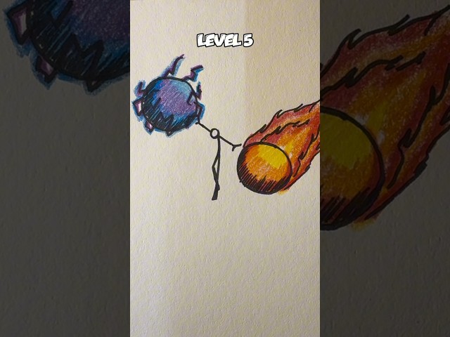 how to Draw Stickman in different Level #drawing #stickman #art #easydraw #quickdraw #sketch