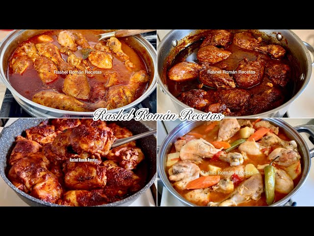 4 EASY CHICKEN STEWS 😋