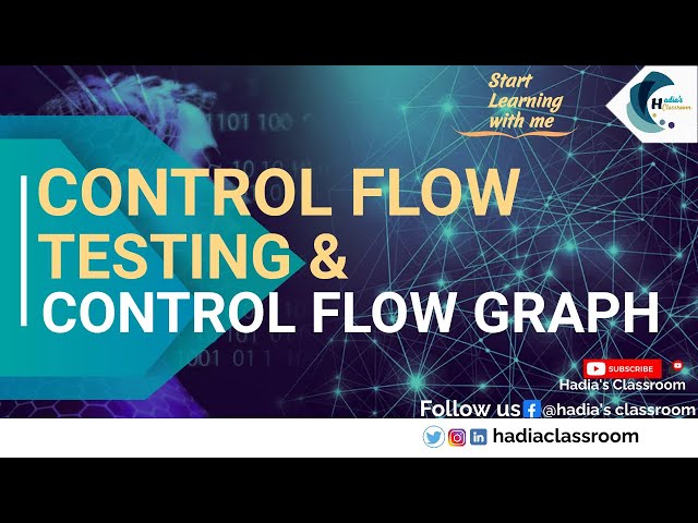 Control Flow Testing & Control Flow Graph | White Box Testing Technique | Tutorial 39 (Urdu/Hindi)