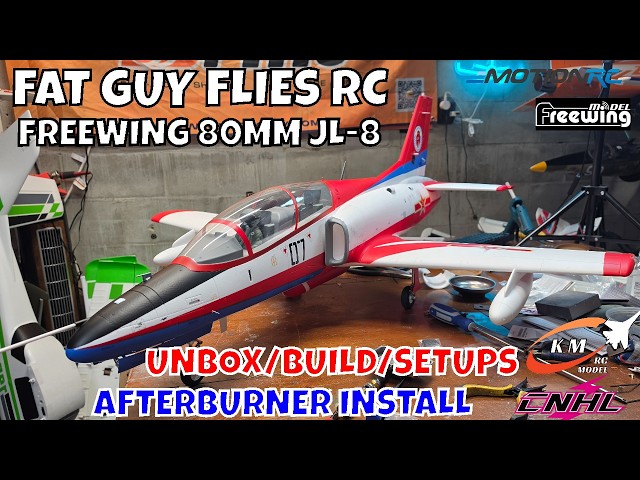 NEW! FREEWING 80MM JL-8 UNBOX/BUILD/SETUPS by FGFRC #aviation #rcjet