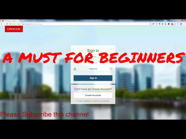 How to install Oracle and Sql developer