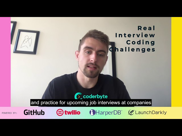 Daniel Borowski - A Message From CoderByte - Codeland 2020