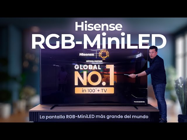 The Hisense BEAST! 116" RGB MiniLED