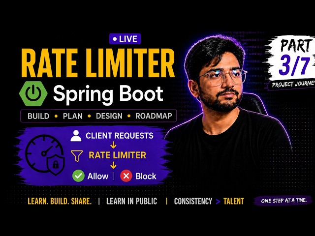 Day 3: Building a Rate Limiter with Spring Boot | System Design & Project Planning