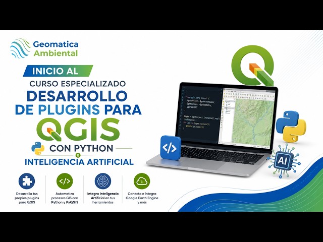 Kickoff of the QGIS Plugin Development Course with Python and Artificial Intelligence