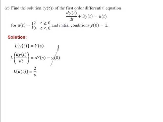 Sample Questions and Solutions 3