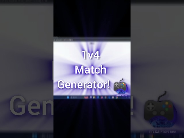I Coded a 1v4 Match Generator in JS! 🎮🎲 | #shorts #coding