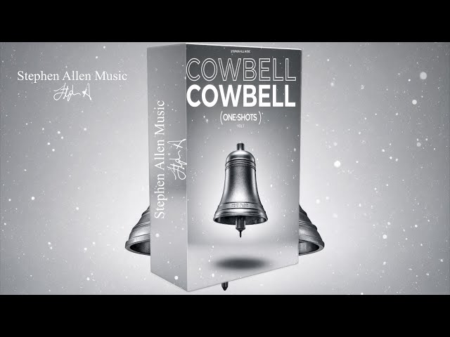 Stephen Allen Music Cowbell One Shots Vol  1 | One Shots Drums Sample Pack