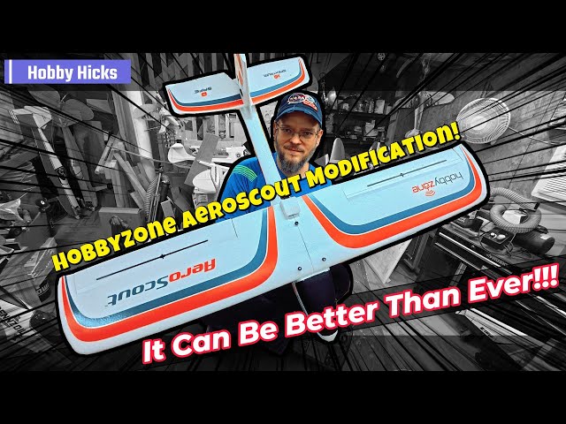 Fixing the Weak Nose Gear on the HobbyZone AeroScout (DIY/Upgrade)