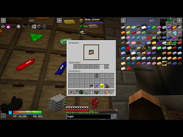 Modded Minecraft 1.12.2 - Stoneblock 2: Modular Item Storage with Xnet and AE2