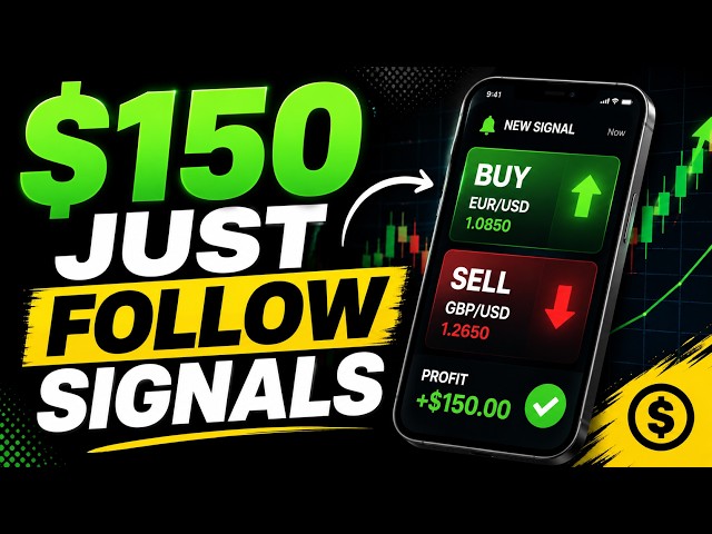 $150 Daily Profit BINARY Trading! Just Follow THESE Signals 2026