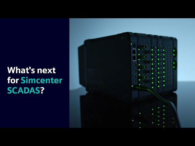 What's next for Simcenter SCADAS? #WhatsNewSimcenter