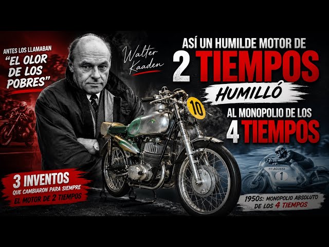 #36 Así, un motor HUMILDE de 2 TIEMPOS, humilló al monopolio de los 4 TIEMPOS.