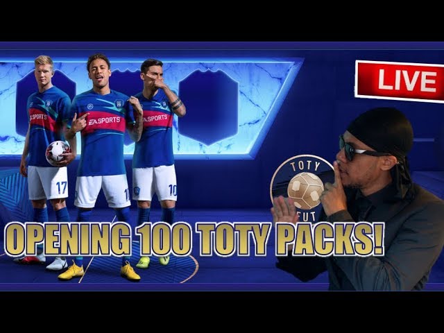 OPENING 40+ PACKS! LAST CHANCE TO PACK A TOTY! #FIFA19