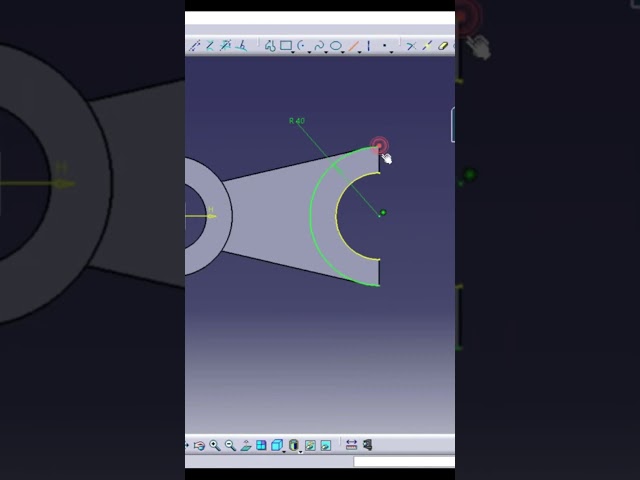practice design 16 in #catiav5 #design #cadtutorial #cad #catia #mechanical #designing #shorts