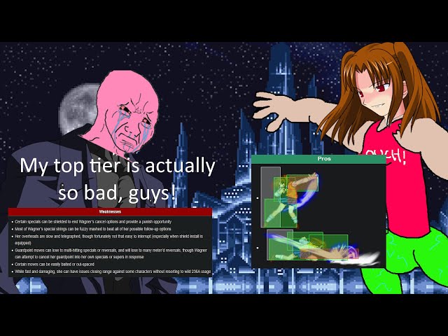 Comical Melty Blood Wiki "Pros & Cons" Sections