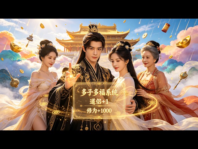 穿越廢雁綁定多子多福系統，攜三美逃亡破局、符術通天逆襲，仙魔大戰中殺出一條守護之路！#短劇全集#熱門#熱門短劇推薦#修仙