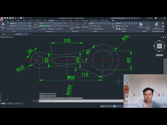 AutoCAD 2D Drawing Practice | Complete Full Course in One Video Part 07