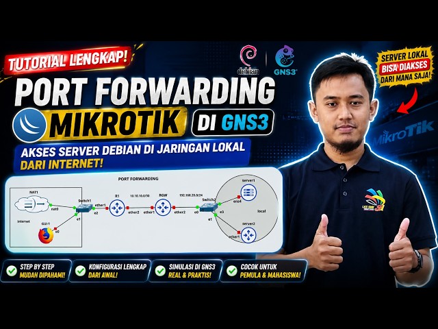Accessing Local Network Remotely: MikroTik Port Forwarding Tutorial