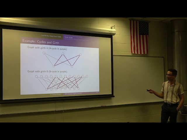 USF RTG seminar: Quantum error correcting codes (Part 1)