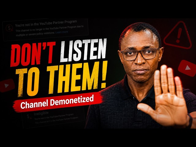 5 YouTube Advice That Could Get Your Channel Demonetized