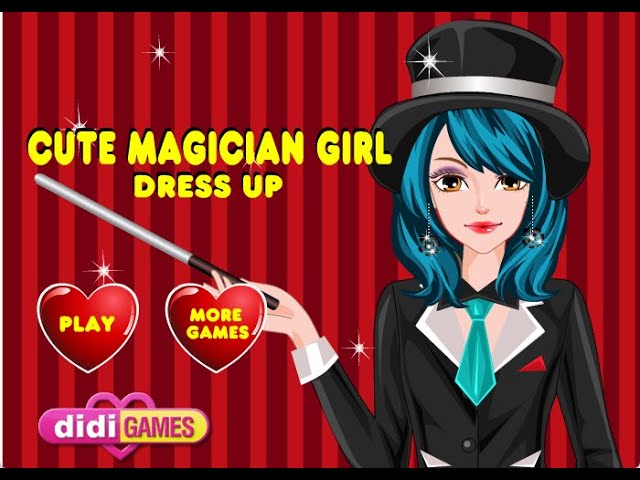 Cute Magician Girl Dressup (Games For Girls) @GirlsPrincess