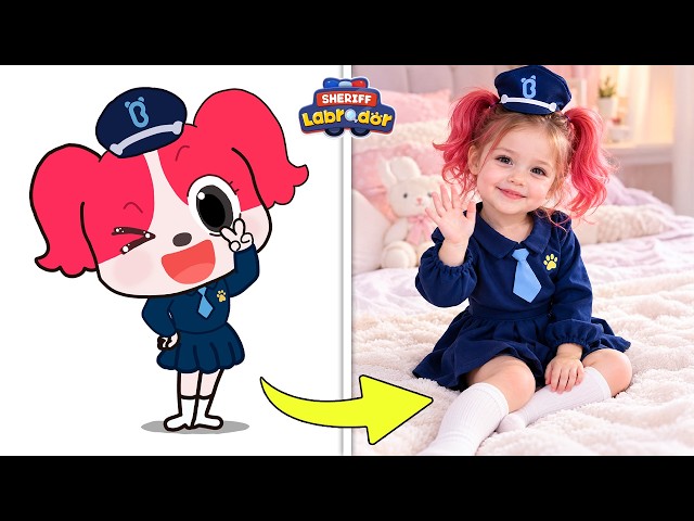 Personajes de Sheriff Labrador como bebés 👶✨ ~ Adivina la voz | Sheriff Labrador, Dobie...