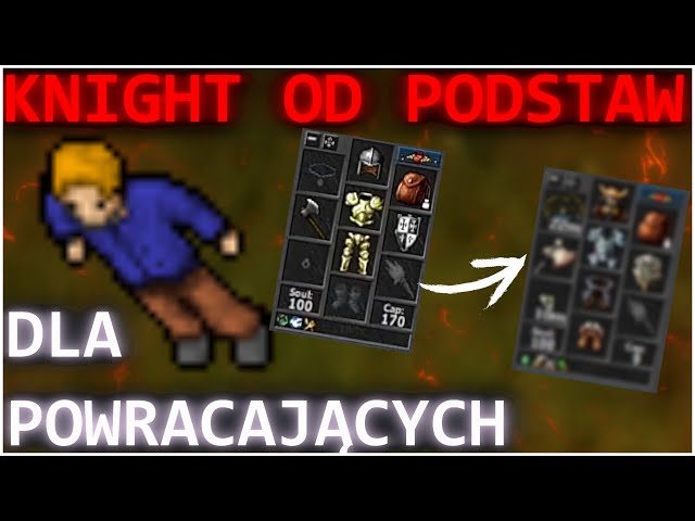 TIBIA KNIGHT SOLO 2025 Guide | LVL 8-40 (EQ, IMBU, SPOTS)