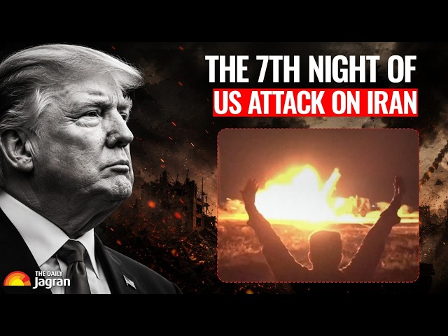 TIMELINE: 7TH Night Of US BOMBING IRAN | Raw Footage COMPILATION
