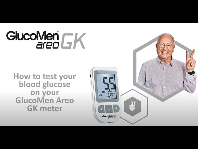 How to Perform a Blood Glucose test on your GlucoMen Areo GK meter