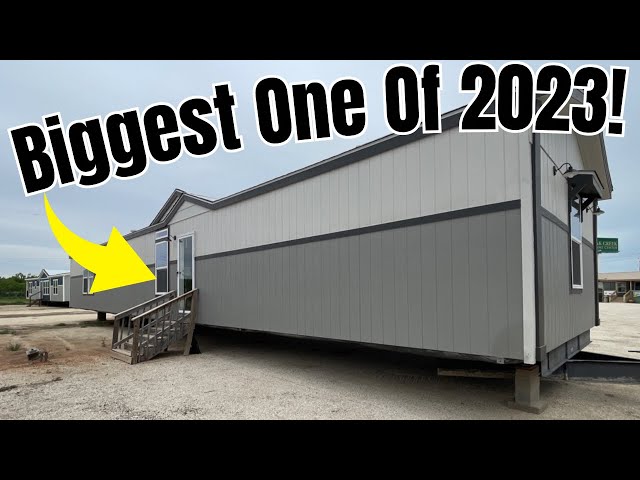 I Found The #1 BIGGEST Single Wide Of 2023… Maybe EVER! | Mobile Home