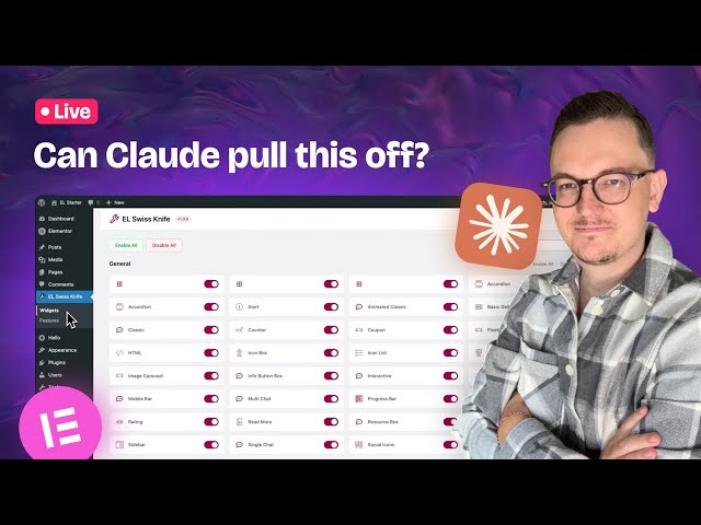 Can Claude Build an Elementor Addon Plugin? Let’s find out