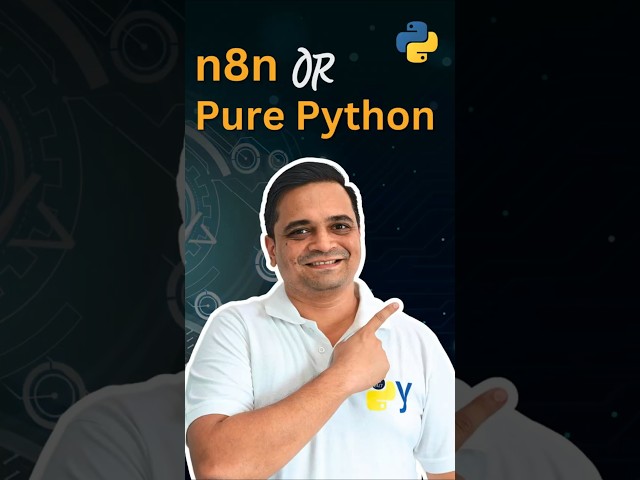 Python or n8n #python #n8n #learning #coding #code #django #education #programming