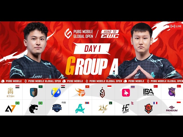 [MN] 2026 PMGO S1 Main Event | Group A | PUBG MOBILE GLOBAL OPEN Season 1