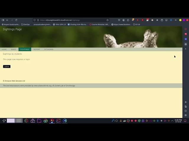 [Module 9] Securing Applications by using Amazon Cognito