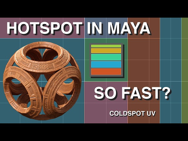Hotspot Mapping in Maya | Coldspot UV