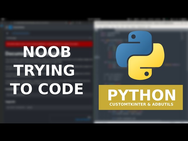 Trying to connect my python app into my phone using ADB || ASMR ? No Talking but ..