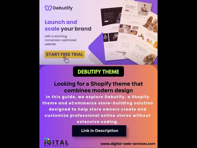 🚀 Debutify For Free Shopify Themes Download | Build a Better Shopify Store #shopifytheme #debutify