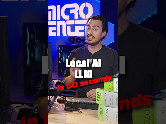 Micro Center A.I. Tips | How to Set Up A Local A.I. LLM