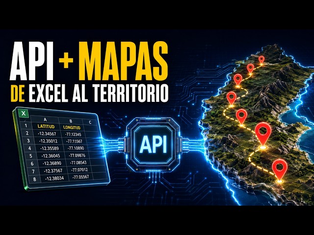Qué es una API? Ejemplo práctico con Google Maps, Excel y Python