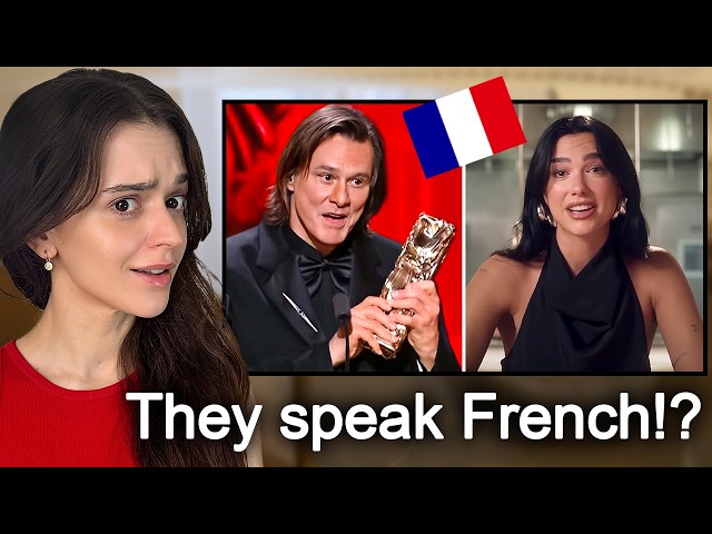 French Girl Reacts to Celebrities You Didn’t Know Speak French!