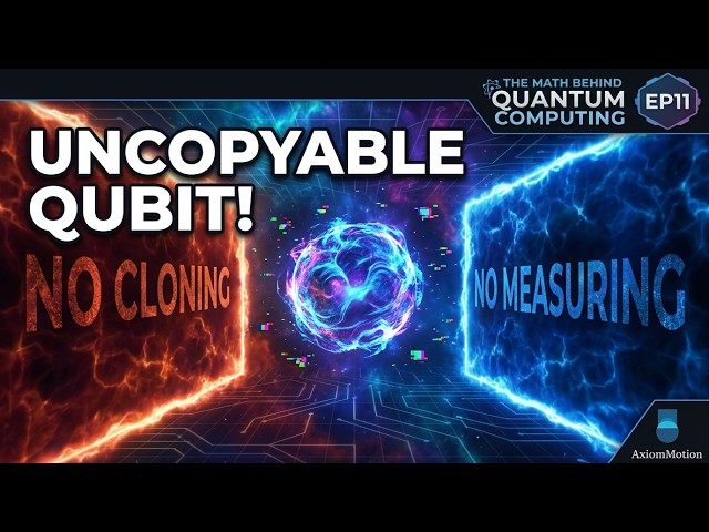 The 9-Qubit Shor Code: Correcting Any Single-Qubit Error (Quantum Computing Ep11)