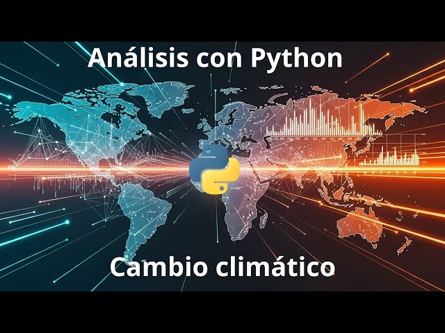 Python for climate change data analysis